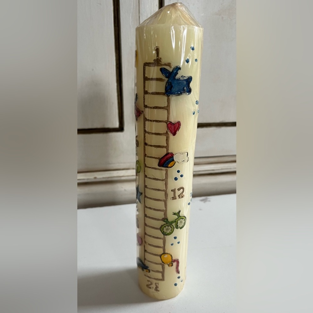 New Vintage Lillian Vernon 21 Year Birthday CELEBRATION CANDLE 1-21 Years; 10"